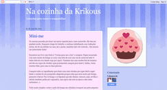 Desktop Screenshot of nacozinhadakrikous.blogspot.com