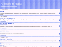 Tablet Screenshot of nacozinhadakrikous.blogspot.com