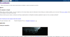 Desktop Screenshot of caminante-fernando.blogspot.com