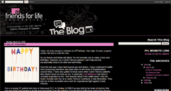 Desktop Screenshot of friendsforlifefoundation.blogspot.com