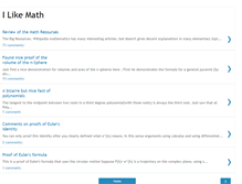 Tablet Screenshot of i-like-math.blogspot.com