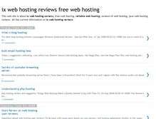 Tablet Screenshot of ix-web-hosting-reviews-01.blogspot.com