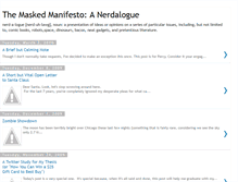 Tablet Screenshot of maskedmanifesto.blogspot.com