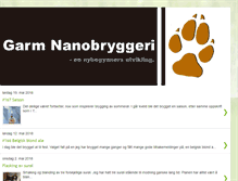 Tablet Screenshot of garmnanobryggeri.blogspot.com