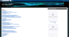 Desktop Screenshot of factreal2.blogspot.com