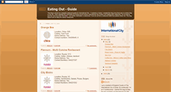 Desktop Screenshot of eating-internationalcity.blogspot.com