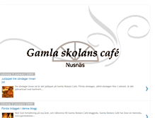 Tablet Screenshot of gamlaskolanscafe.blogspot.com