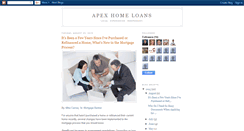 Desktop Screenshot of apexhomeloans.blogspot.com