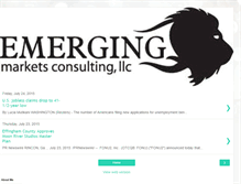 Tablet Screenshot of emergingmarketsconsulting.blogspot.com