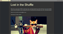 Desktop Screenshot of lostintheshuffle899.blogspot.com