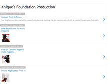 Tablet Screenshot of aniquefoundationproduction.blogspot.com