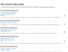 Tablet Screenshot of churchladycooks.blogspot.com