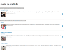 Tablet Screenshot of modanamatilde.blogspot.com