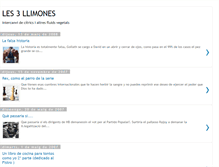 Tablet Screenshot of lestresllimones.blogspot.com