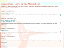 Tablet Screenshot of mamaelandia.blogspot.com