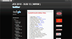 Desktop Screenshot of jes2010sub12.blogspot.com