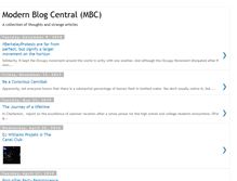 Tablet Screenshot of modernblogcentral.blogspot.com