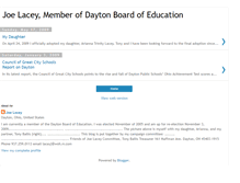 Tablet Screenshot of joelaceyblog.blogspot.com