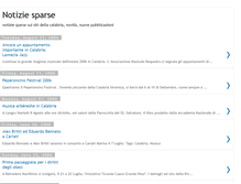Tablet Screenshot of notiziesparse.blogspot.com