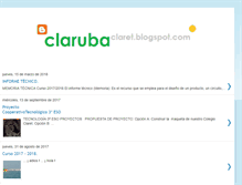 Tablet Screenshot of clarubaclaret.blogspot.com