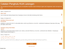 Tablet Screenshot of kualarangankabbrebes.blogspot.com