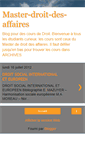 Mobile Screenshot of master-droit-des-affaires.blogspot.com