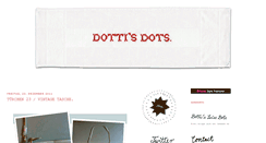 Desktop Screenshot of dottisdots.blogspot.com