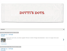 Tablet Screenshot of dottisdots.blogspot.com