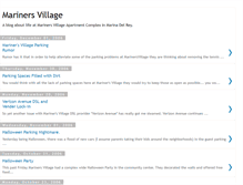 Tablet Screenshot of marinersvillage.blogspot.com