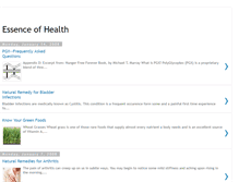 Tablet Screenshot of essenceofhealth.blogspot.com