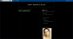 Desktop Screenshot of andy-models.blogspot.com