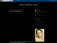 Tablet Screenshot of andy-models.blogspot.com