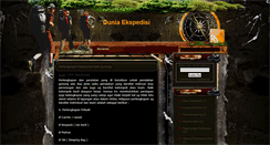 Desktop Screenshot of duniaekspedisi.blogspot.com