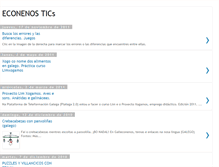 Tablet Screenshot of econenos-tics.blogspot.com