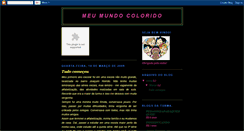 Desktop Screenshot of meumundotodocolorido.blogspot.com