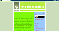 Desktop Screenshot of fengshuijakarta.blogspot.com