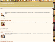 Tablet Screenshot of estudocriativo.blogspot.com