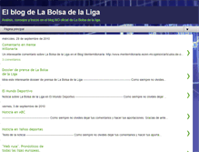 Tablet Screenshot of elblogdelabolsadelaliga.blogspot.com