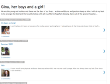 Tablet Screenshot of ginakadlec.blogspot.com