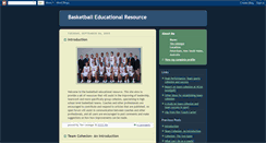 Desktop Screenshot of basketballeducationalresource.blogspot.com