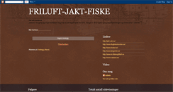 Desktop Screenshot of friluft-jakt-fiske.blogspot.com