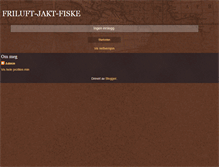 Tablet Screenshot of friluft-jakt-fiske.blogspot.com
