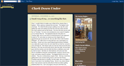 Desktop Screenshot of clarkdownunder.blogspot.com