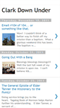 Mobile Screenshot of clarkdownunder.blogspot.com