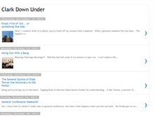 Tablet Screenshot of clarkdownunder.blogspot.com