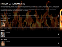 Tablet Screenshot of nativotattoomachine.blogspot.com