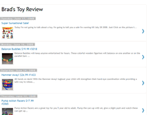 Tablet Screenshot of bradthetoyman.blogspot.com