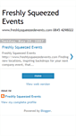 Mobile Screenshot of freshlysqueezedevents.blogspot.com