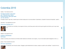 Tablet Screenshot of colombia-2010.blogspot.com