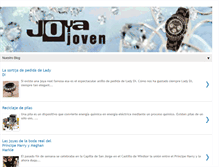 Tablet Screenshot of joyajoven.blogspot.com